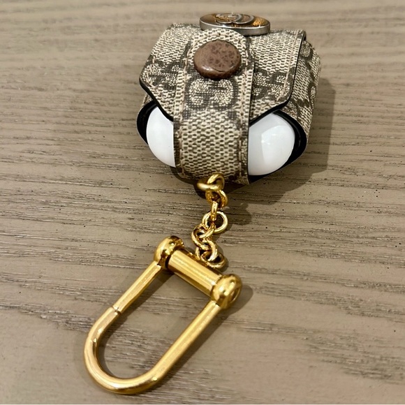 EUC GUCCI OPHIDIA GG APPLE AIRPODS CASE. AUTHENTIC - Picture 5 of 15